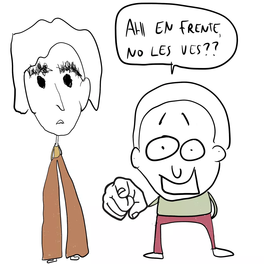 que estamos mirando